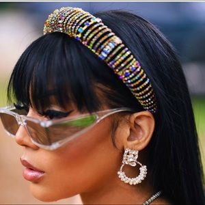 Multi Colored Jeweled headband